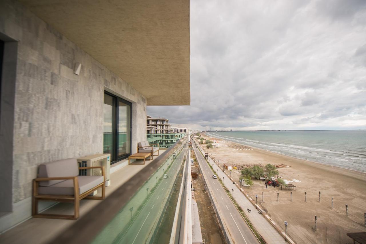Luxury Promenada Apartment - Frontal Beachfront Mamaia Nord Năvodari Zewnętrze zdjęcie