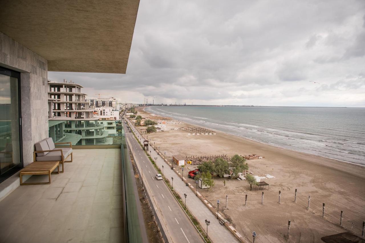 Luxury Promenada Apartment - Frontal Beachfront Mamaia Nord Năvodari Zewnętrze zdjęcie