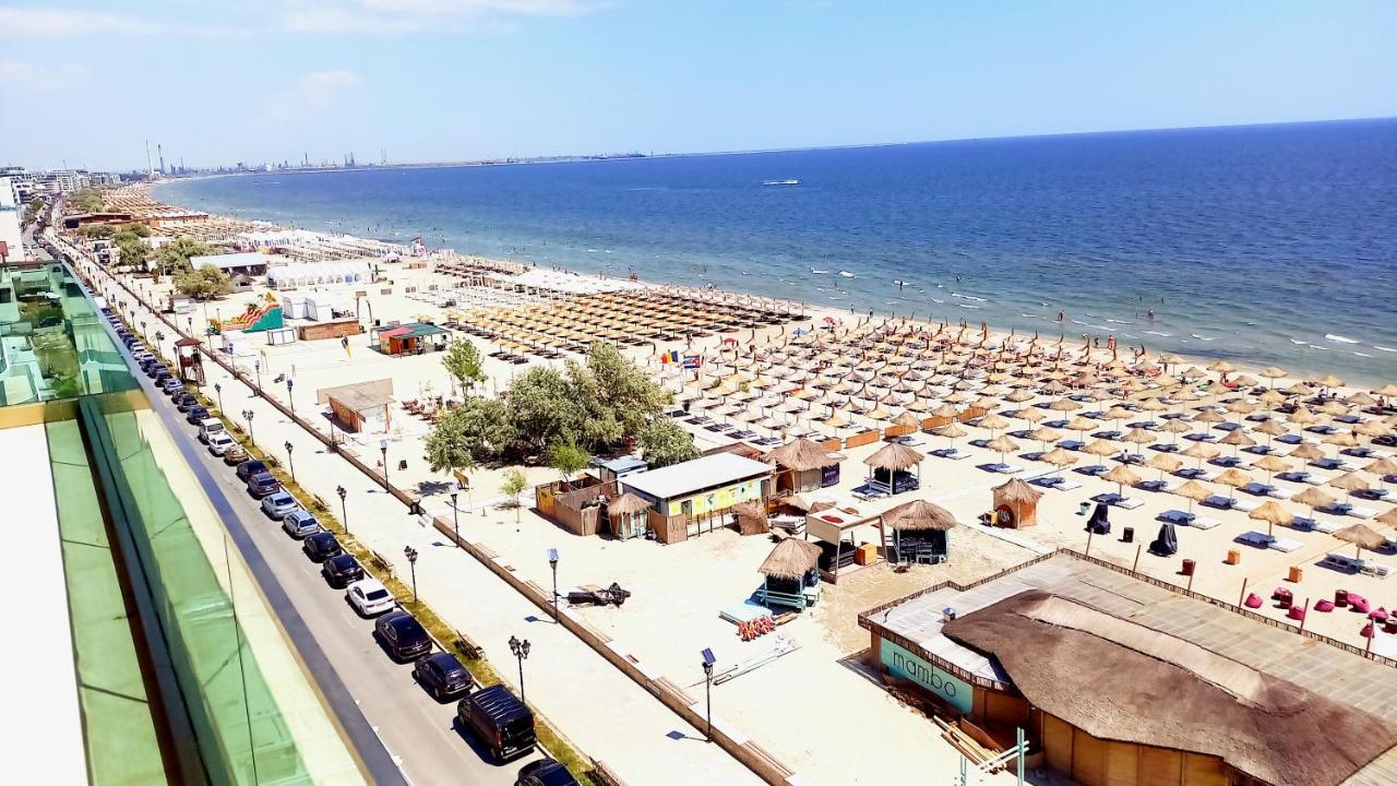 Luxury Promenada Apartment - Frontal Beachfront Mamaia Nord Năvodari Zewnętrze zdjęcie