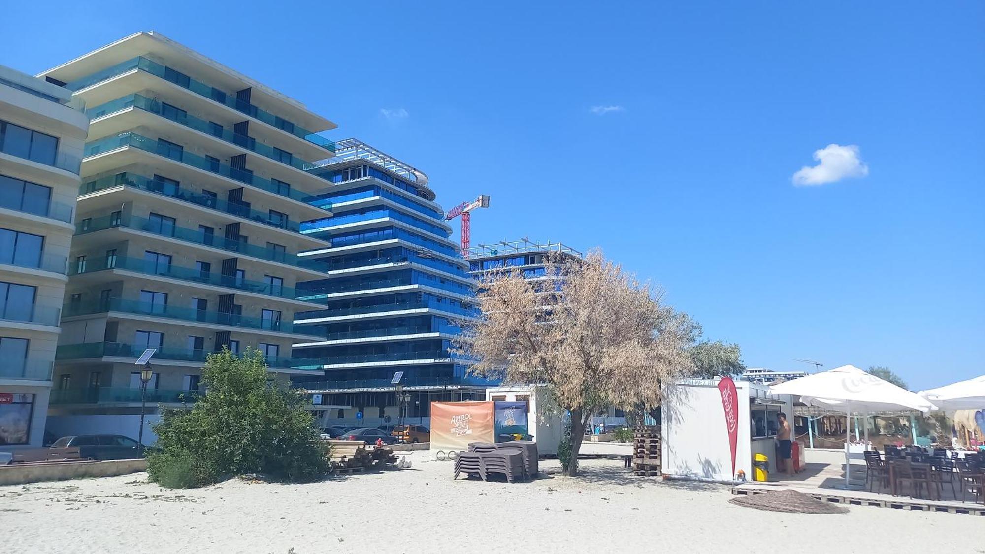 Luxury Promenada Apartment - Frontal Beachfront Mamaia Nord Năvodari Zewnętrze zdjęcie