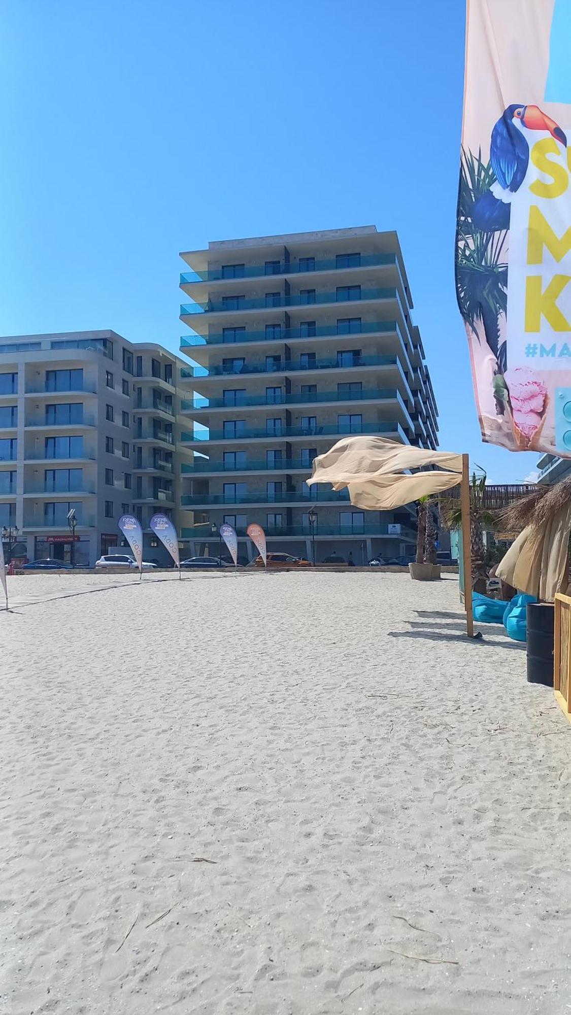 Luxury Promenada Apartment - Frontal Beachfront Mamaia Nord Năvodari Zewnętrze zdjęcie